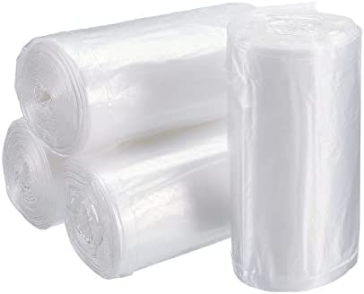 4 Rolls / 120 Counts Small Trash Bags 0.5 Gallon Garbage Bags